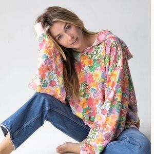 NATURAL LIFE Multicolor Floral Sweatshirt